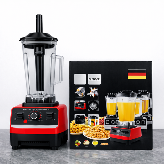 Double Jar High Power Kitchen Blender 4500W for Juice, Ice, Soy Milk & Soup