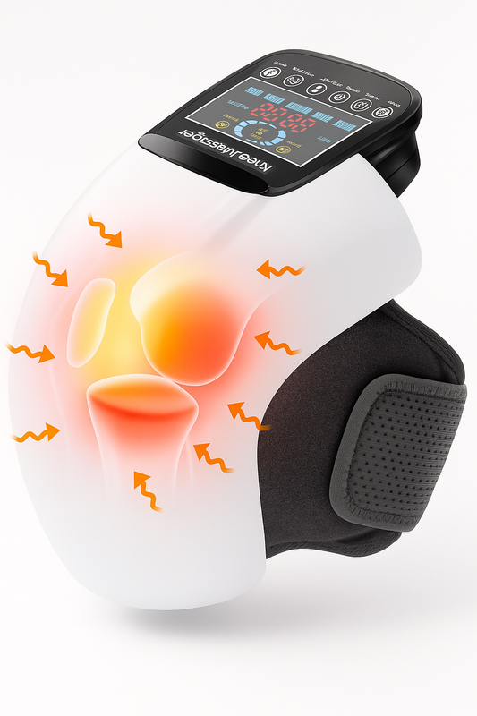Electric Heated Knee Massager with Vibration Therapy Joint Pain Relief