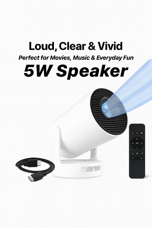 HY-300 Portable Mini Projector Full HD Home Cinema LED Video Projector