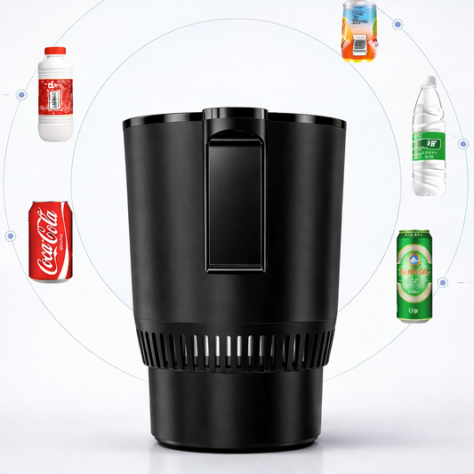 Car Cooling and Heating Cup 12V Auto Temperature Control for Beverage Bottles