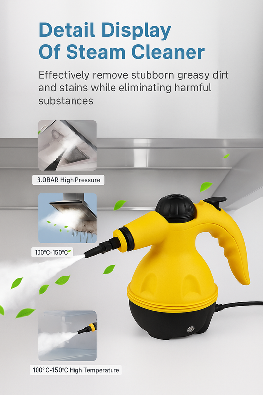 High Pressure Steam Cleaner Portable Multi Purpose Home Cleaning Machine