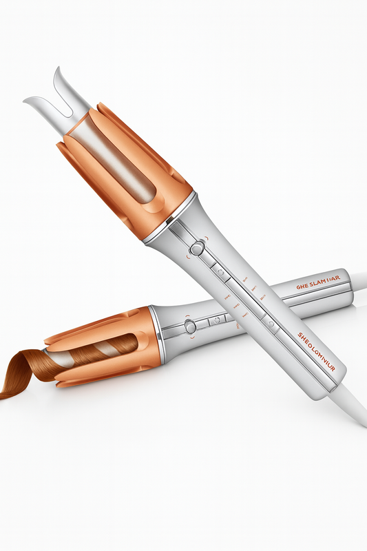 Sheglam Hair Curling Iron Professional Ceramic Curler Wand Styling Tool