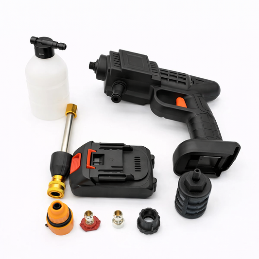 Cordless Pressure Washer Gun 68V – Portable Car Wash Kit